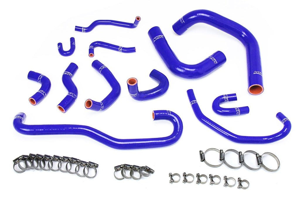 HPS Performance HPS Silicone Radiator + Heater Coolant Hose Kit Toyota 1989-1992 4Runner 3.0L V6 Left Hand Drive, 57-1656