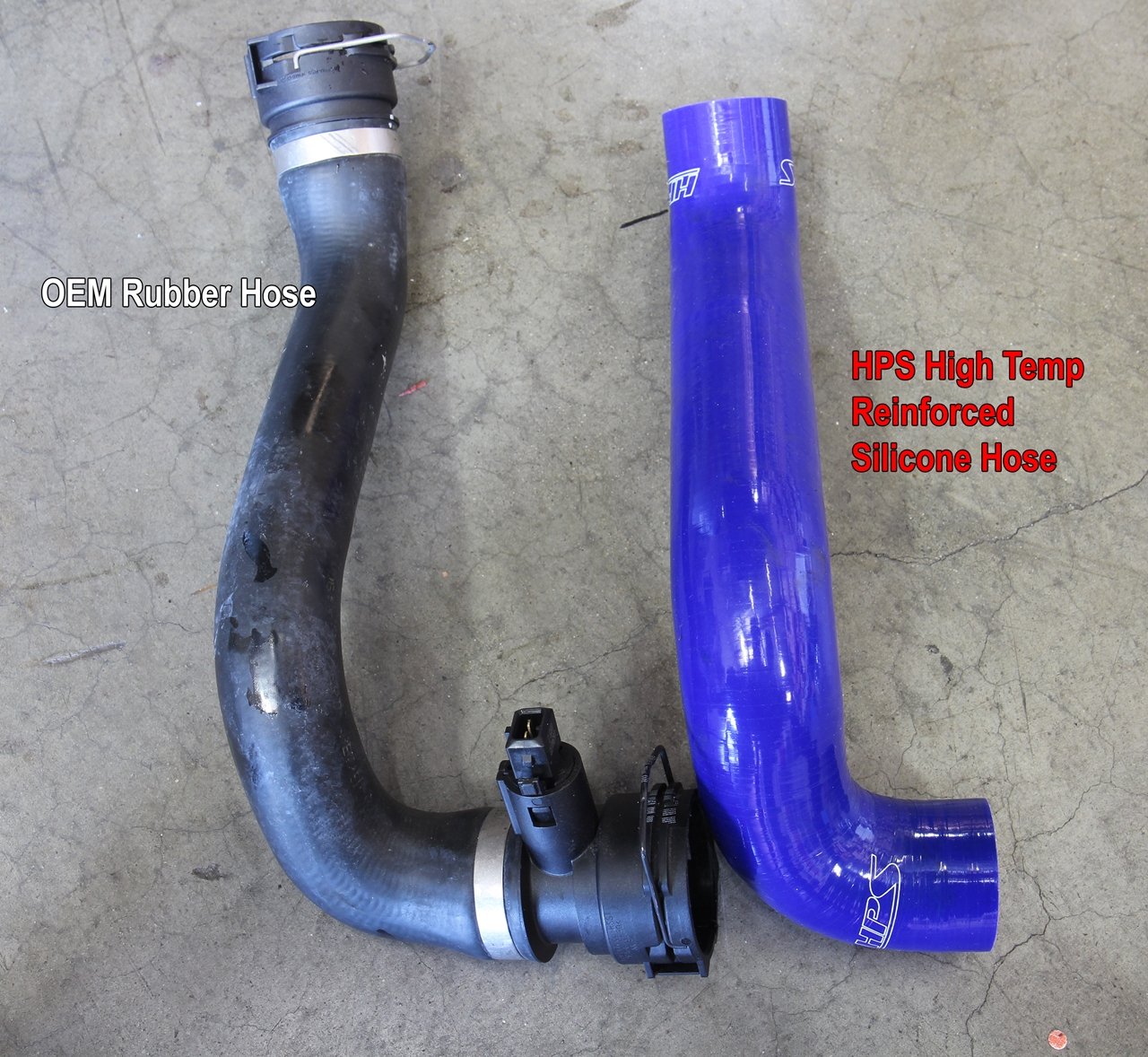 HPS Performance HPS Silicone Radiator Coolant Hose Kit BMW 2000 323Ci 2.5L E46 M52, 57-1698