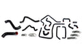 HPS Reinforced Silicone Radiator, Heater and Ancillary Hose Kit Coolant, Subaru 2005 Impreza WRX 2.0L Turbo, Black