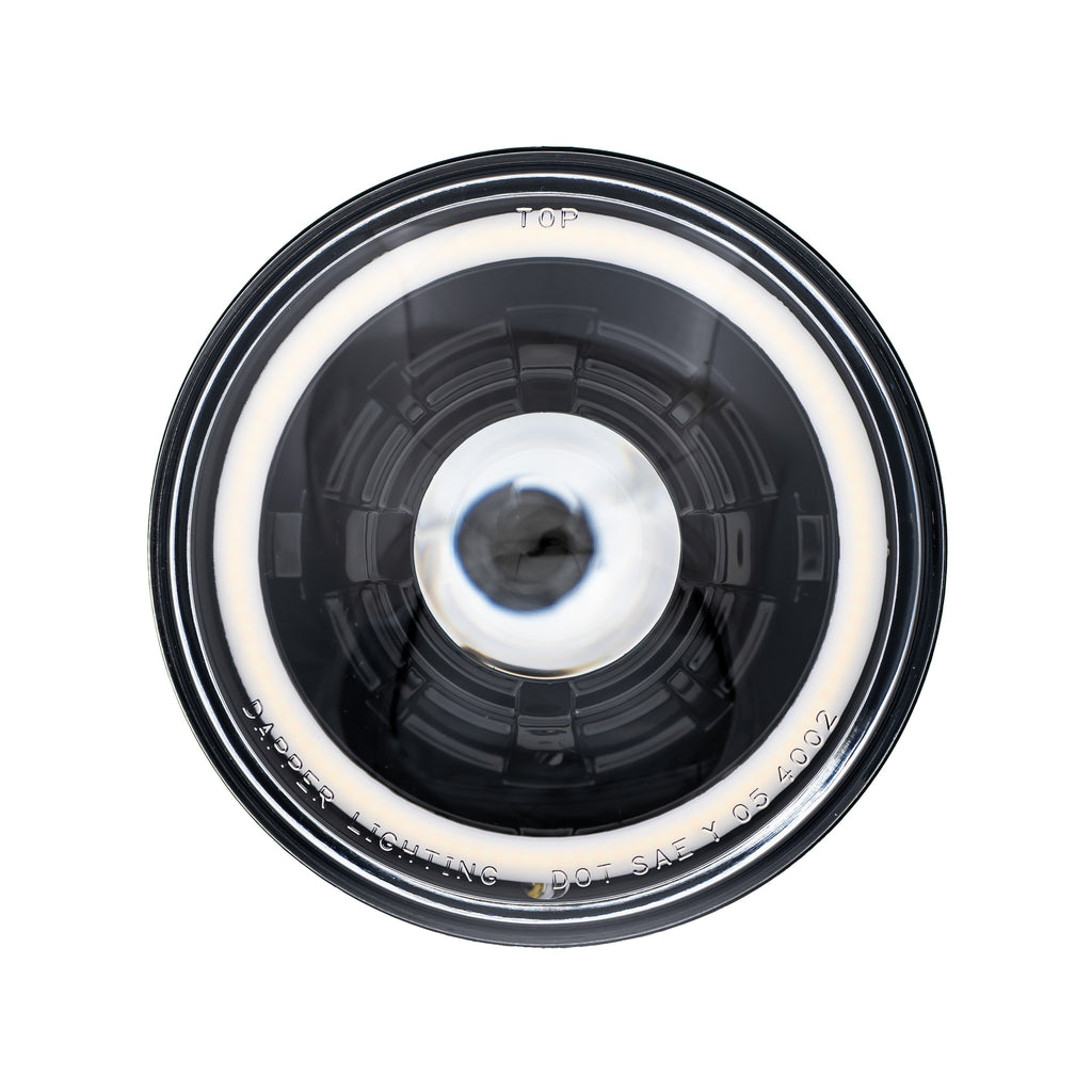 High/Low Beam Black 30W LED 575 with HDR Switchback Halo