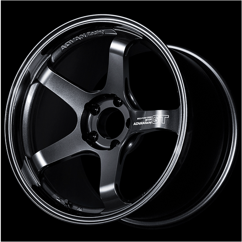 Advan RG-D2 16x8.0 +38 4-100 Machining & Black Gunmetallic Wheel YAT6G38ABG