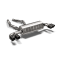 Akrapovic 2019 BMW Z4 M40i (G29) Slip-On Line (Titanium) w/Carbon Fiber Tips S-BM/T/9H