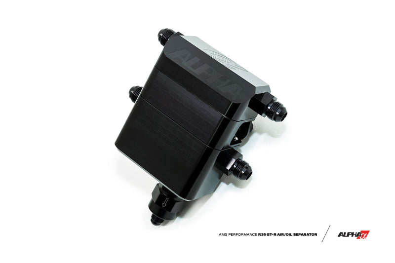 AMS Performance 2009+ Nissan GT-R R35 Alpha Air Oil Separator ALP.07.04.0023-1