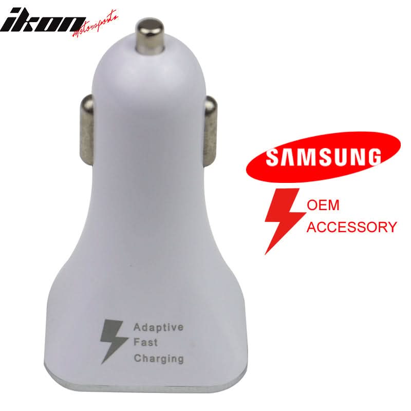Samsung Galaxy S6 Edge Adaptive Fast Charging Car Charger Dual USB