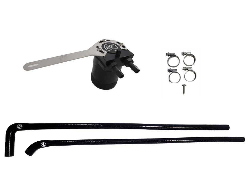 R60 Countryman "Exact-Fit" Oil Catch Can Kit | Black Silicone Hoses | 60-310313-01