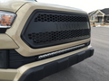Cali Raised LED Cali Raised 2016-2023 Toyota Tacoma 32In Low Bumper Flush Slim Light Bar Kit -Blue Backlight - Tall CR2846