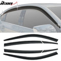 2014-2020 Chevrolet Impala Dark Smoke Window Visors Rain Sun Guard ABS