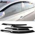 2011-2014 Hyundai Sonata Dark Smoke Window Visors Rain Sun Guard ABS