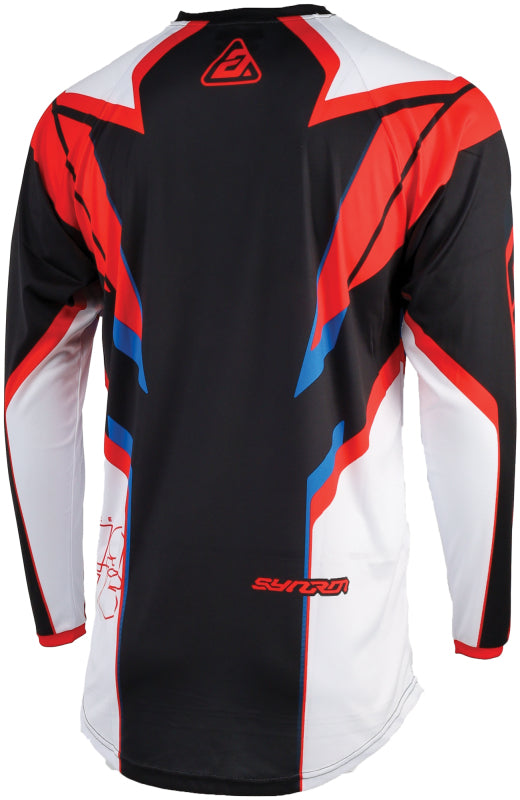 Answer 24 Syncron Envenom Jersey Red/White/Blue Youth - Medium 442568