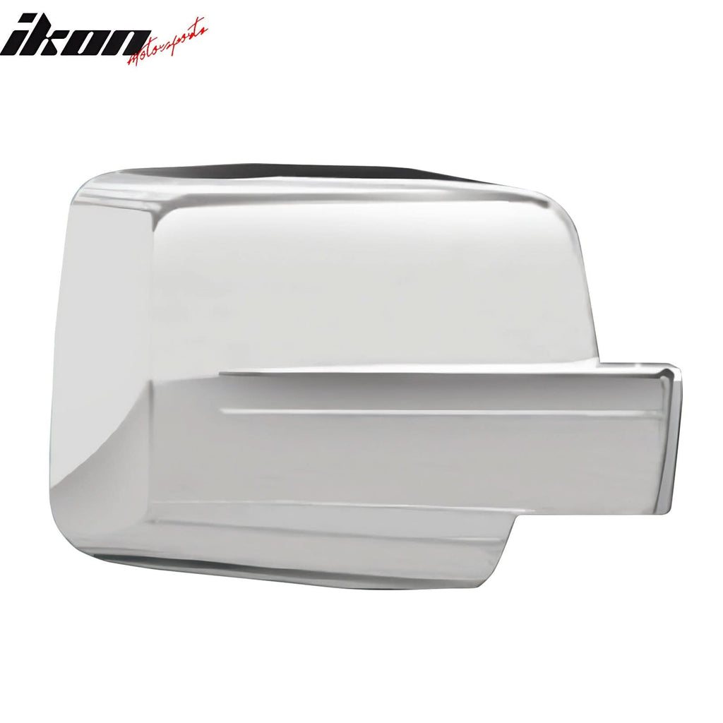 2007-2017 Dodge Nitro Liberty Patriot Mirror Covers Overlay Chrome ABS