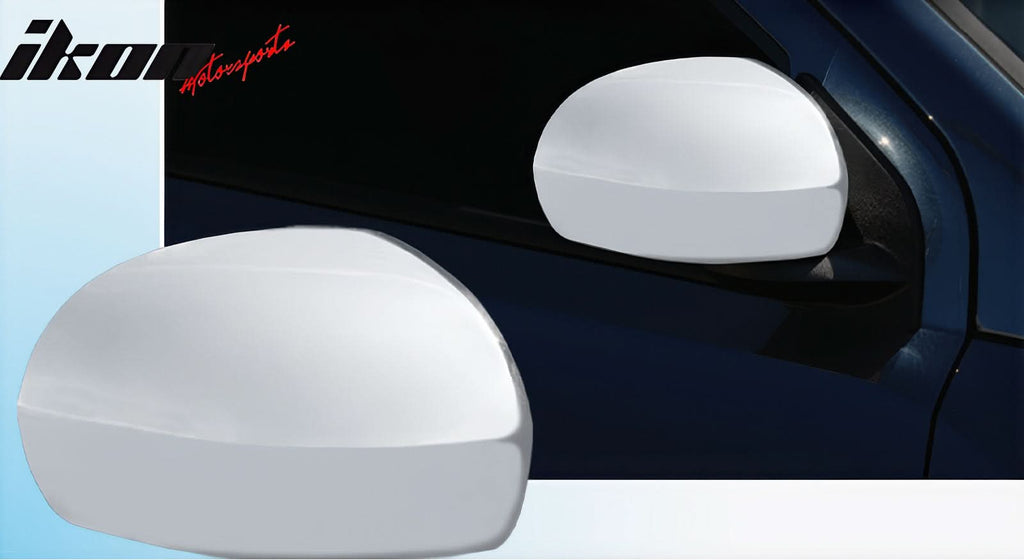 2007-2017 Jeep Compass Rear Side View Mirror Covers Caps Chrome ABS