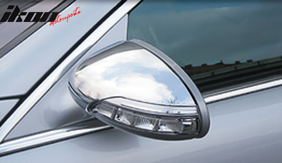 2007-2010 Benz CL-Class W216 Rearview Mirror Cover Overlay Chrome ABS