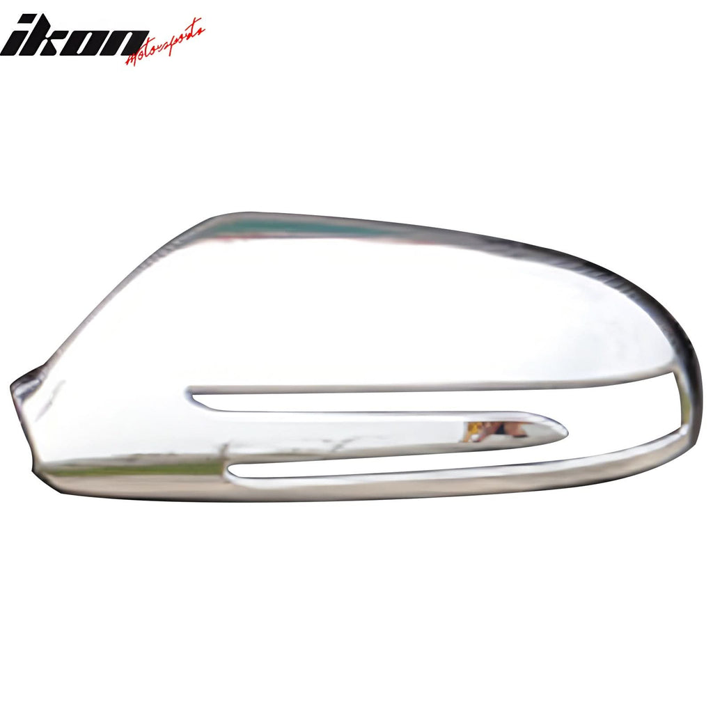 2009-2011 Benz SLK-Class R171 Rearview Mirror Cover Overlay Chrome ABS