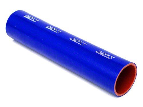 HPS 1-3/4" ID, 1 Foot Length, Silicone Straight Coupler Tube Hose, High Temp 4-ply Reinforced, Blue, 45mm ID