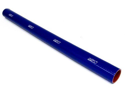HPS 7/8" ID, 3 Feet Length, Silicone Straight Coupler Coolant Tube Hose, High Temp 4-ply Reinforced, Blue, 22mm ID