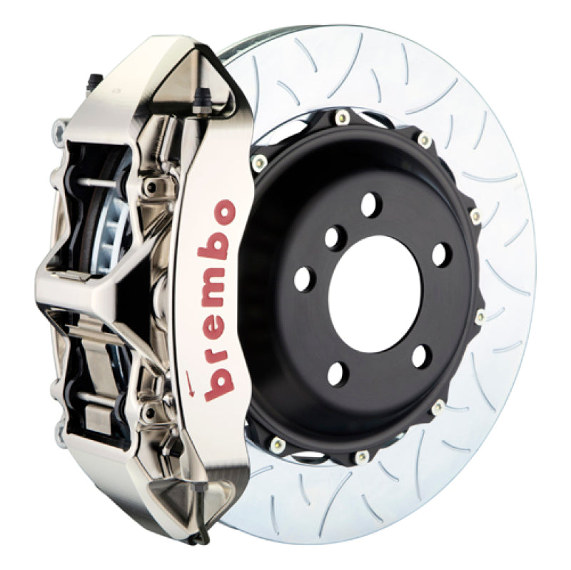 Brembo 10-16 E550 Sedan Fr GTR BBK 6Pis Billet 380x34 2pc Rotor Slotted Type3-Nickel 1N3.9019AR