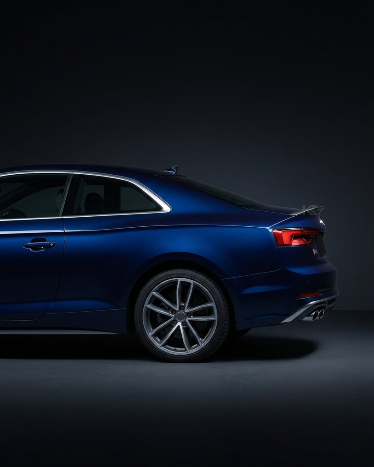 2017–2022 Audi A5 S-Line / S5 / RS5 B9 Coupe RS5-H Style Ducktail Rear Trunk Spoiler – Carbon Fiber