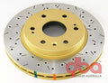 DBA 4000 Series Drilled and Slotted Front Rotor Chevrolet Silverado 06-08 | GMC Sierra