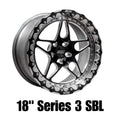 Belak Wheels Belak 18x12 / 8.75in BS / 5x4.5in BP / High Pad / Series 3 - Single Beadlock Wheel 18125450S38BS-SBL