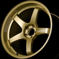 Advan GT for Porsche 18x10.0 / +40 Offset / 5x130 / 71.6mm Bore / Racing Gold Metallic YAQ8K40PZP