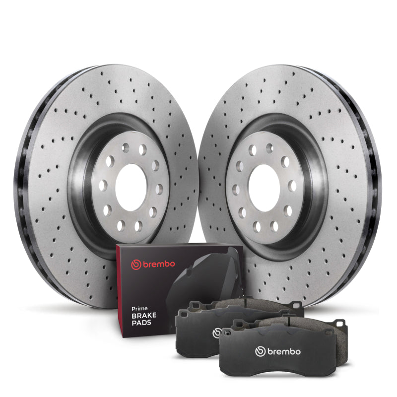 Brembo OE Mazda 3 04-13, 3 Sport 10-13 Rear Disc Brake Kit KTX4061