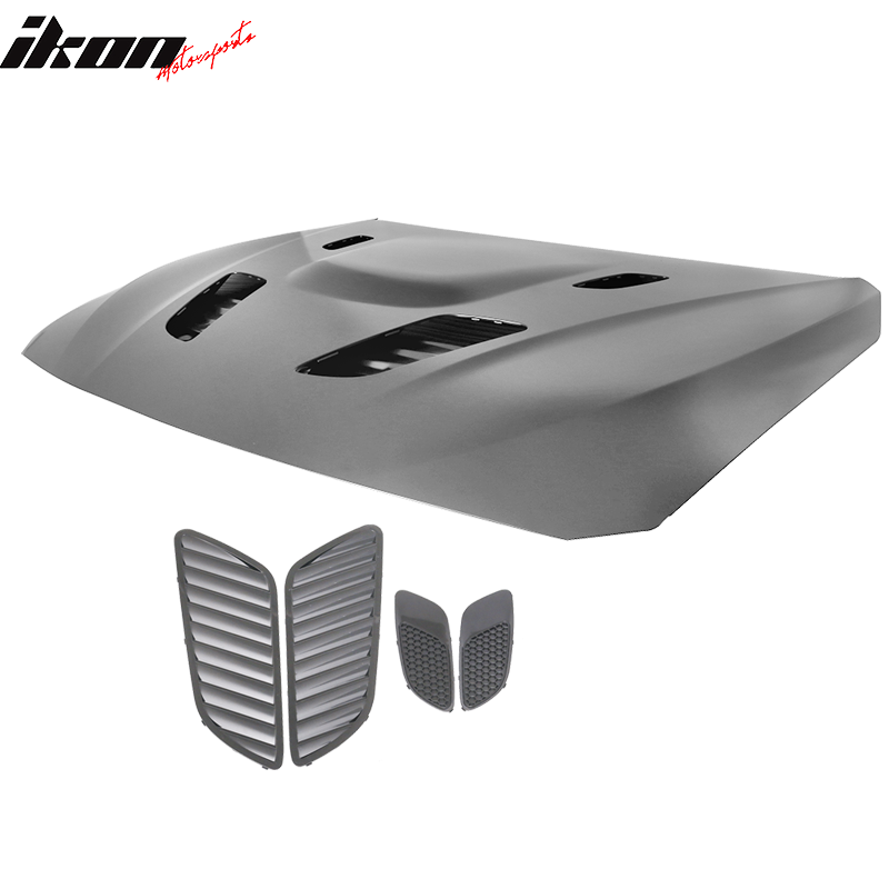 Fits 12-20 BMW F30 F31 F32 F33 F36 GT Type Front Hood Bonnet Vent