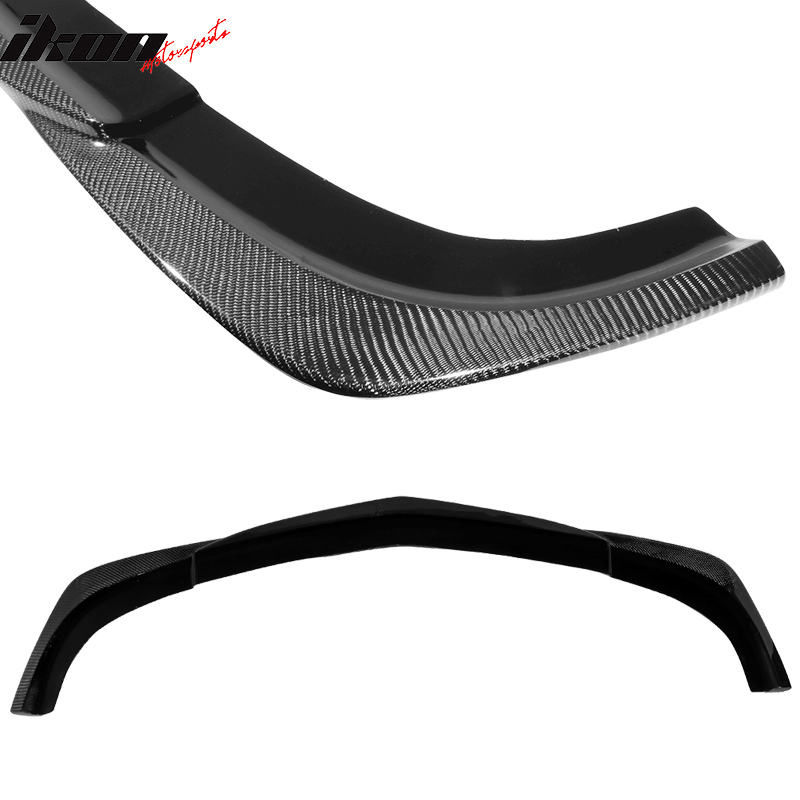 2012-2015 Benz W204 C63 AMG GH Style Front Bumper Lip Carbon Fiber CF