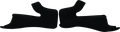 Answer AR1 AR3 Cheek Pads Black - Medium 446065