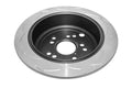 DBA Rear T3 Slotted 4000 Series Rotor Subaru WRX 08-13