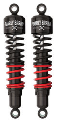 Burly Brand 17-14 Rebel 300/500 Stiletto Shocks 12.5in - Black B28-1255