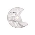 Acerbis 21+ Fantic/ Kawasaki/ 17+ Honda/ 2024 Sherco/ 04+ Yamaha Disc Cover- Linear J - White 2985050002