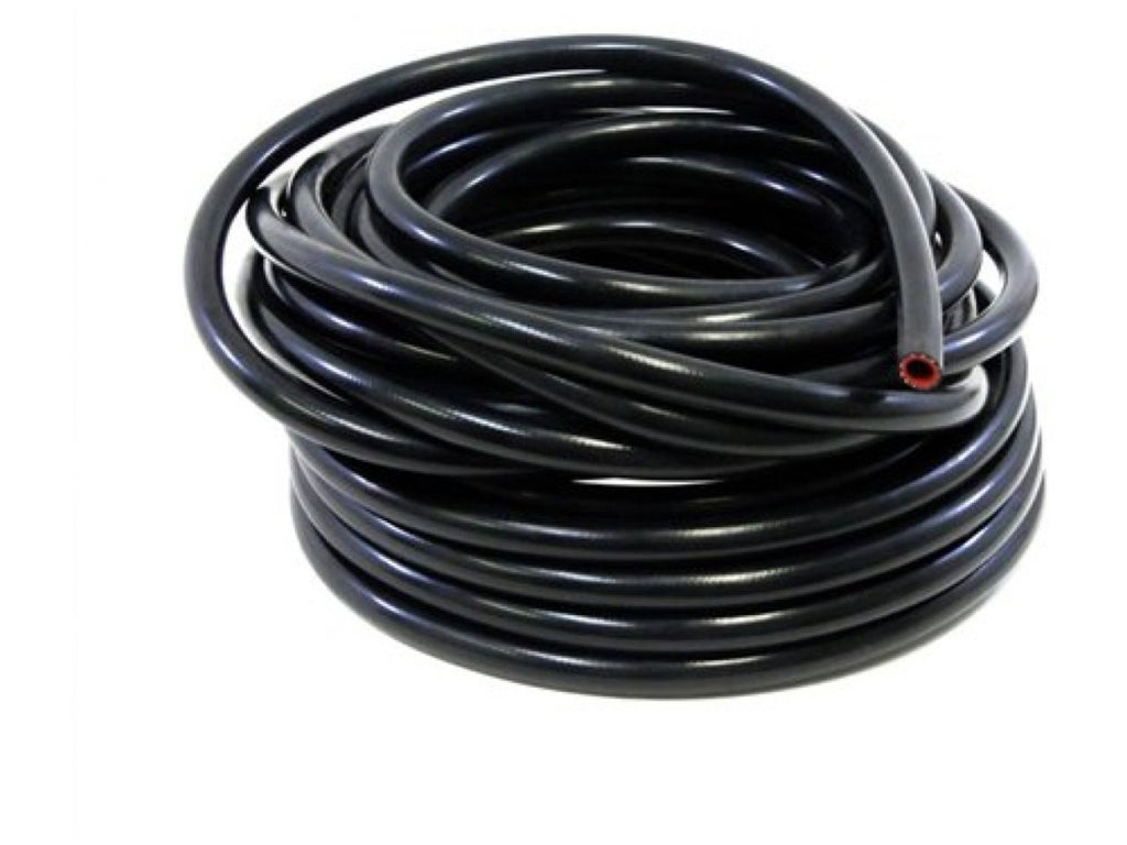 HPS High Temp 5/16"ID(8mm)Reinforced Silicone Heater Hose Black 25 Ft Roll