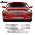 2013 Chevrolet Malibu Billet Style Chrome Front Grille Stainless Steel