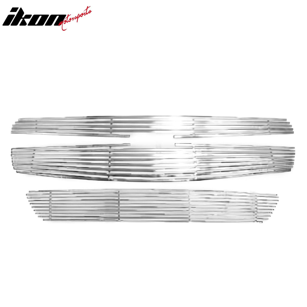 2013 Chevrolet Malibu Billet Style Chrome Front Grille Stainless Steel