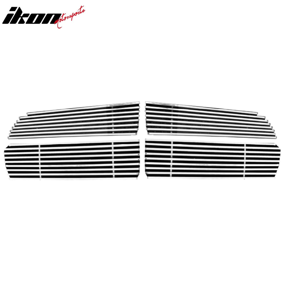 2011-2013 Dodge Charger Base Model Chrome Front Grille Stainless Steel