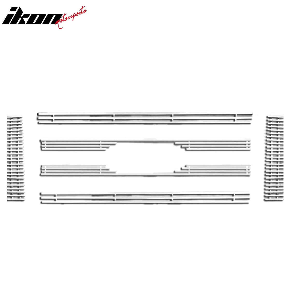 2009-2010 Ford F-150 FX4 Lariat Billet Chrome Grille Stainless Steel