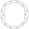 Cometic Gasket Cometic GM 8.875in .060in Fiber Differential Cover Gasket - 12 Bolt - Passenger Car C15228FC