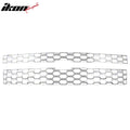 2014-2015 Chevy Silverado Chrome Front Bumper Upper Insert Grille ABS