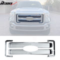 2011-2016 Ford F-250 OE Style Chrome Front Bumper Insert Grille ABS