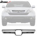 2007-2009 Honda CR-V LX Chrome Front Bumper Hood Insert Grille ABS