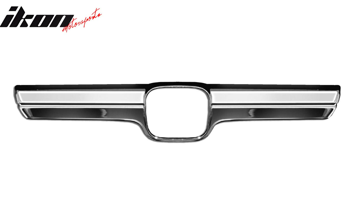 2007-2009 Honda CR-V LX Chrome Front Bumper Hood Insert Grille ABS