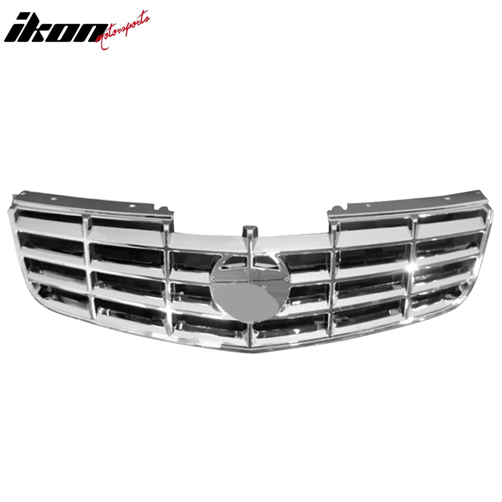 2006-2011 Cadillac DTS OE Style Front Upper Grille Grill Chrome ABS