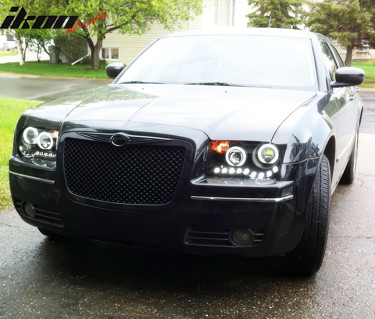 2005-2010 Chrysler 300 300C Bentley Style Front Upper Grille B Emblem