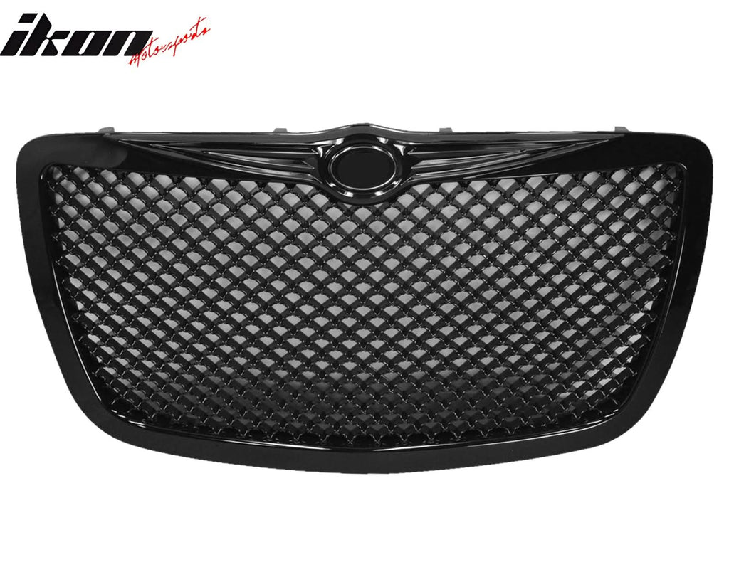 2005-2010 Chrysler 300 300C Bentley Style Front Upper Grille B Emblem