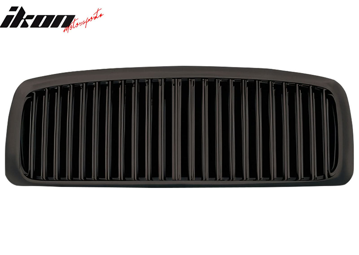 2002-2005 Ram 1500/2500/3500 Vertical Style Bumper Upper Grille ABS