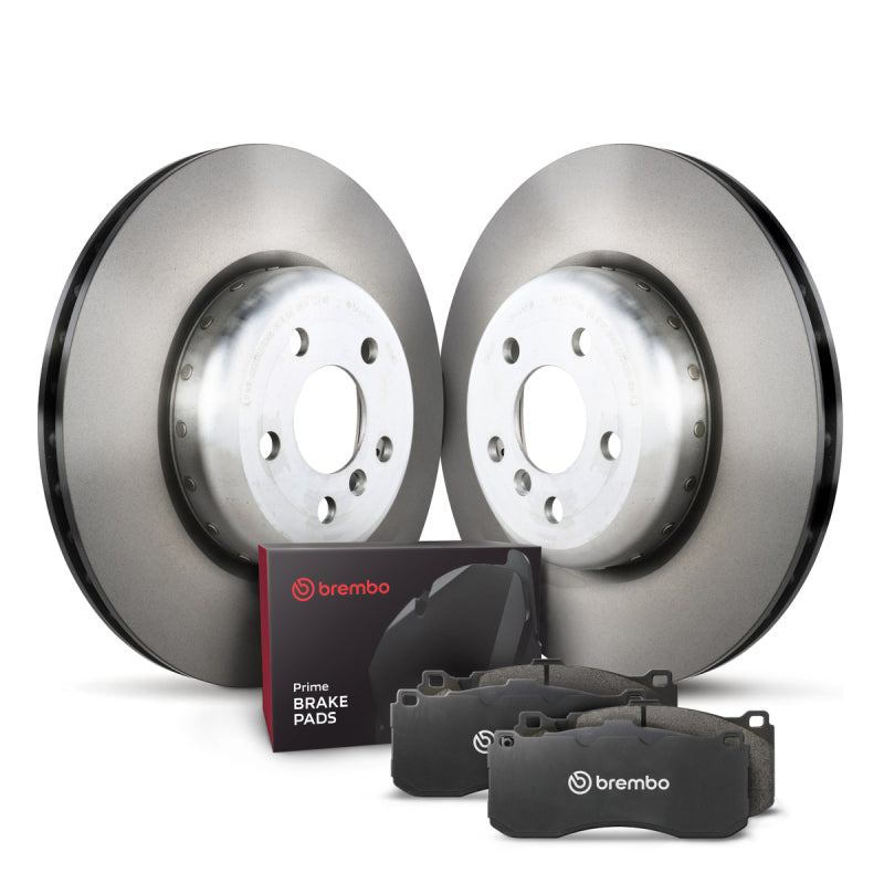 Brembo OE 10-17 BMW 535i GT/11-17 535i GT xDrive/11-15 740i/2015 740Ld xDrive Rear Disc Brake Kit KT04506