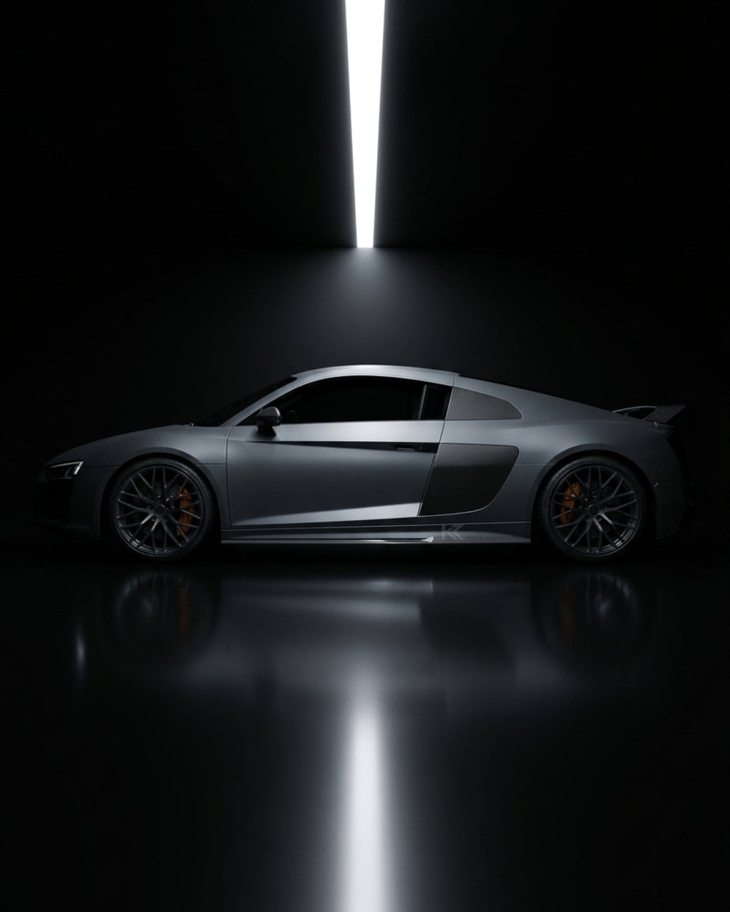 2016–2019 Audi R8 V10 & V10 Plus Coupe Side Skirts – Carbon Fiber