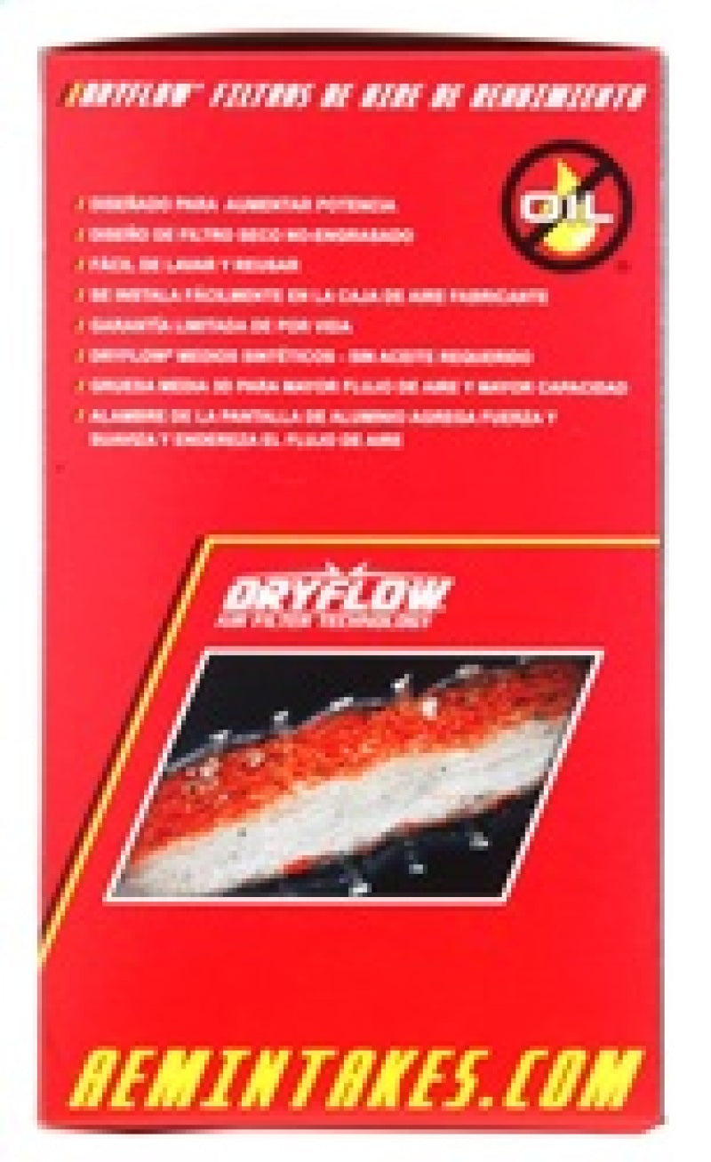 AEM Induction AEM DryFlow Air Filter AIR FILTER KIT 2.5in X 9in DRYFLOW 21-2019DK