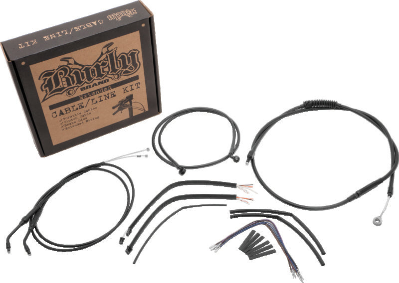 Burly Brand Control Kit 8in - Black B30-1138