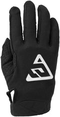 Answer 24 Peak Gloves Black/White Youth - Large 442869